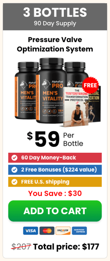 AlphaFuel Pro Pricing